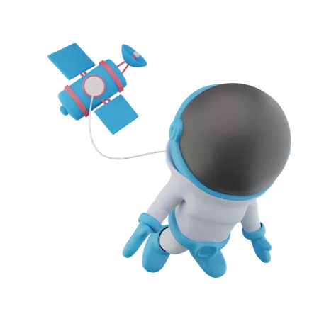 Astronaute  3D Icon