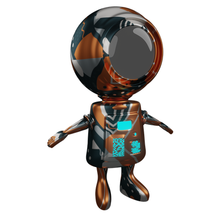 Astronaute  3D Icon