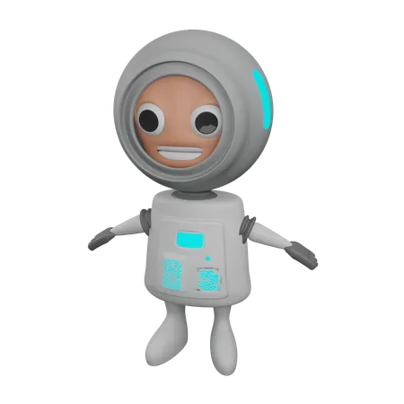 Astronaute  3D Icon