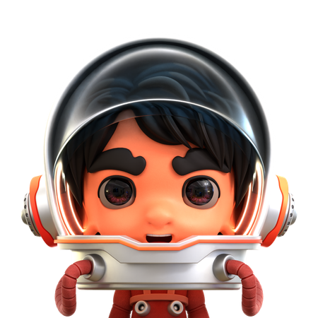 Astronaute  3D Icon