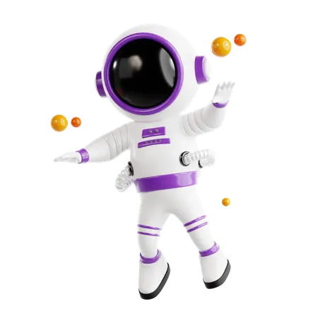 Astronaute  3D Icon