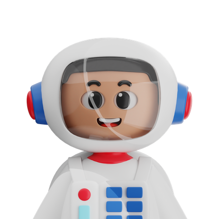 Astronaute  3D Icon