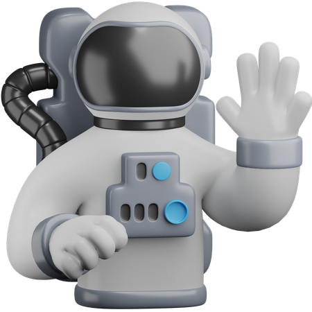 Astronaute  3D Icon