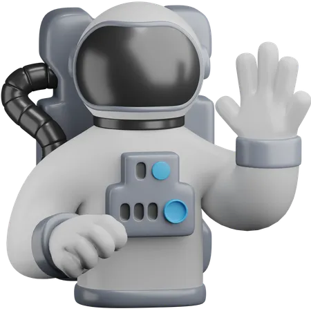 Astronaute  3D Icon