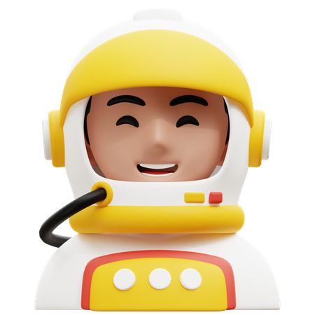 Astronaute  3D Icon