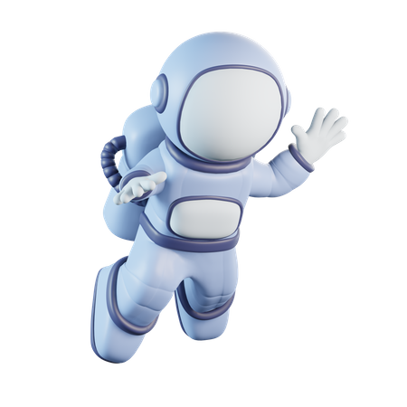 Astronaute  3D Icon