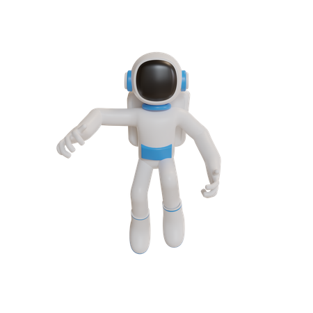 Astronaute  3D Illustration