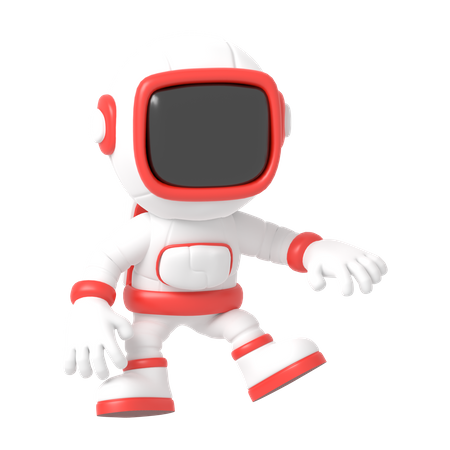 Astronaute  3D Illustration