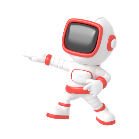 Astronaute  3D Illustration