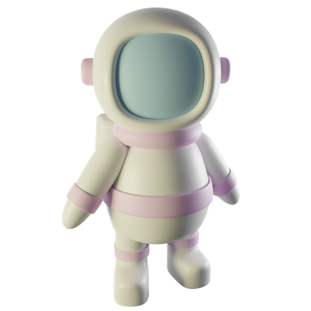 Astronaute  3D Icon