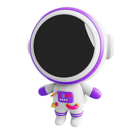 Astronaute  3D Icon