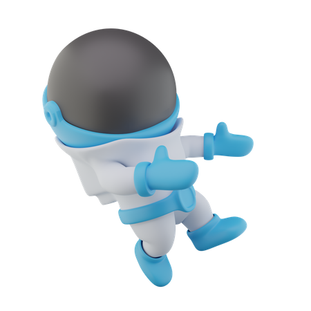 Astronaute  3D Icon