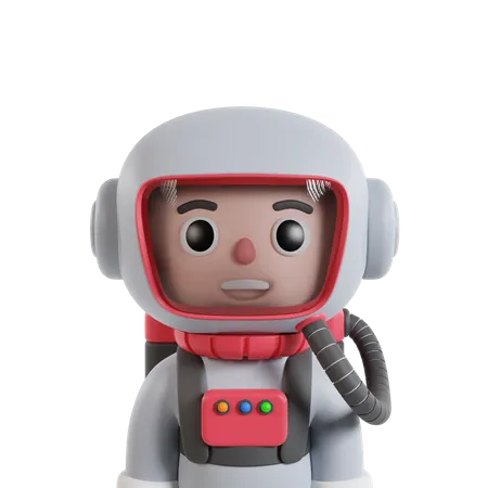 Astronaute  3D Icon