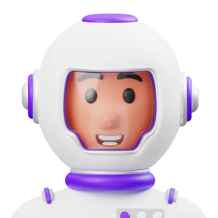 Astronaute  3D Icon