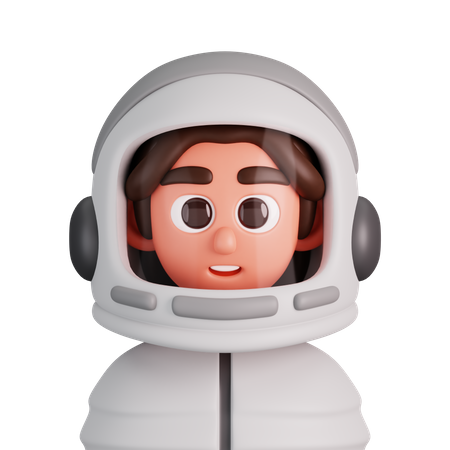 Astronaute  3D Icon