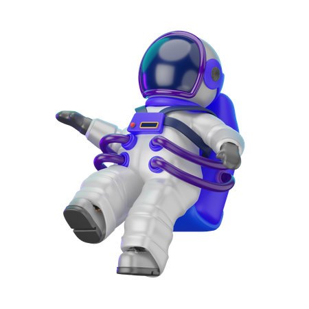 Astronaute  3D Icon