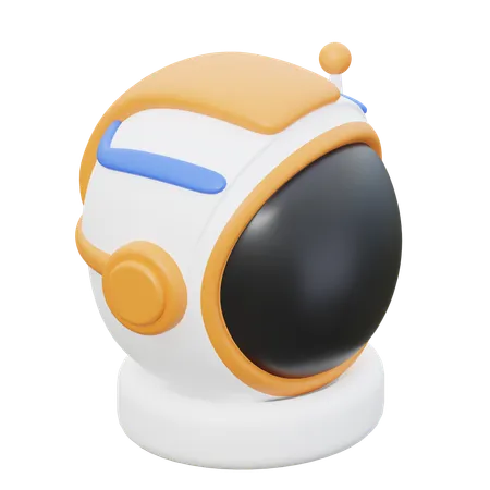 Astronautenhelm  3D Icon