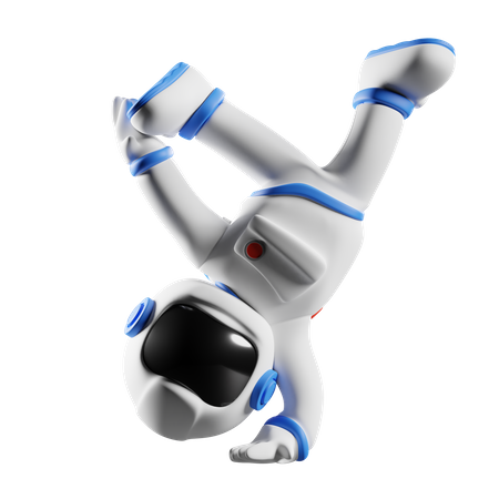 Astronautentanz  3D Icon