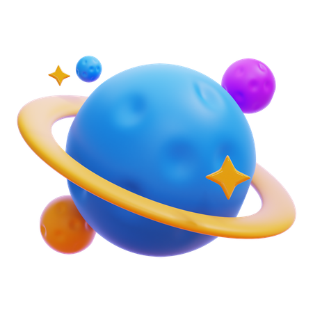 Astronomía  3D Icon