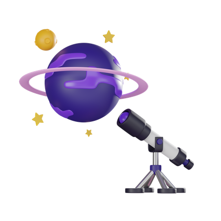 Astronomia  3D Icon