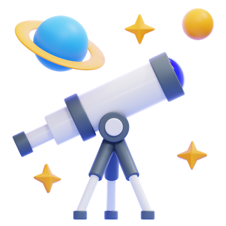 Astronomía  3D Icon