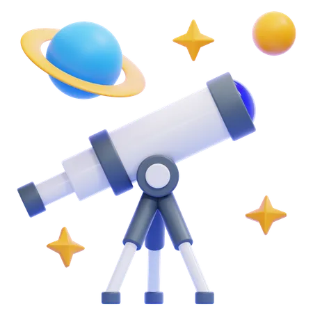 Astronomía  3D Icon