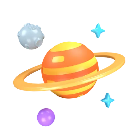 Astronomía  3D Icon