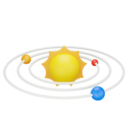 Planeta astronomia  3D Icon