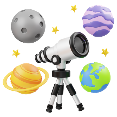 Astronomie  3D Icon