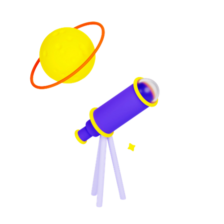 Astronomy  3D Icon