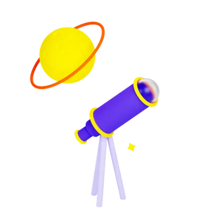 Astronomy  3D Icon