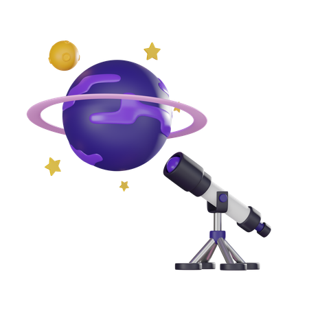 Astronomy  3D Icon