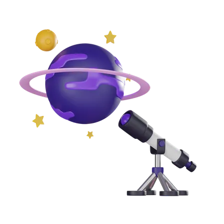 Astronomy  3D Icon