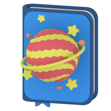 Astronomy Book  3D Icon