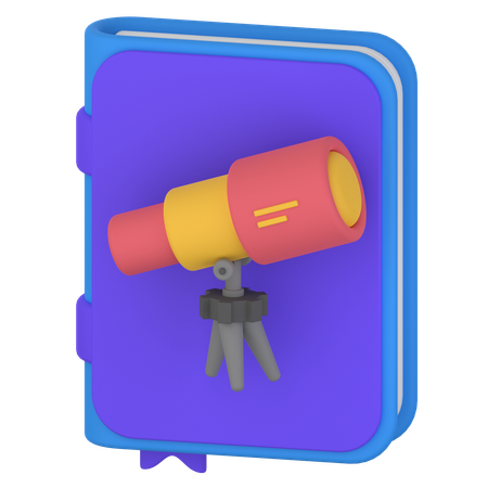 Astronomy Book  3D Icon