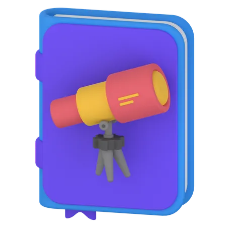 Astronomy Book  3D Icon