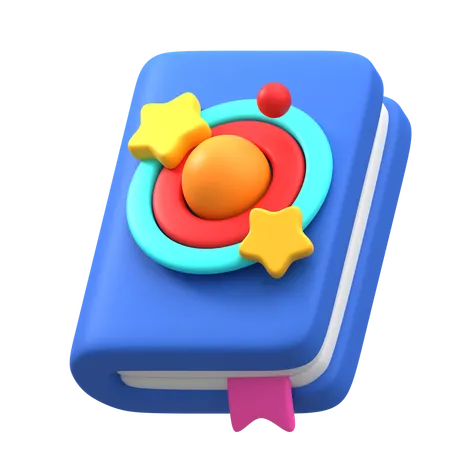 Astronomy Book  3D Icon