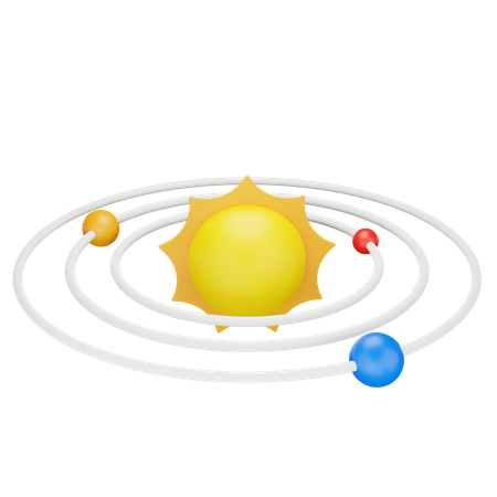 Astronomy Planet  3D Icon