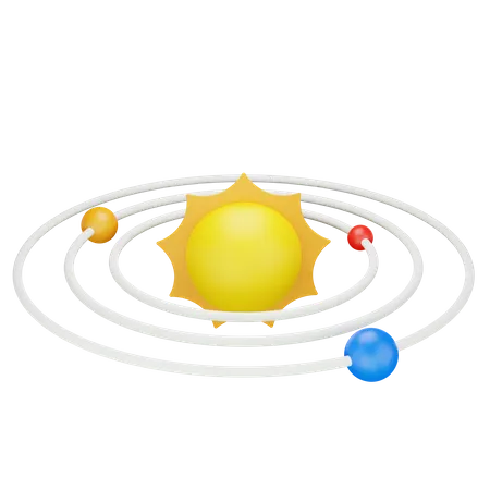 Astronomy Planet  3D Icon