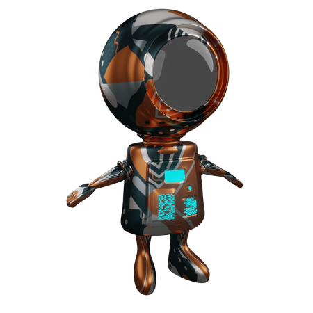 Astronot  3D Icon
