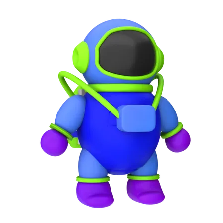 Astronout  3D Icon