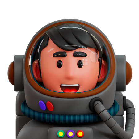 Astronout 3D Icon