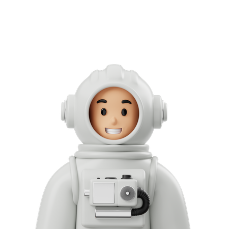 Astronout Avatar  3D Icon