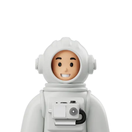 Astronout Avatar  3D Icon