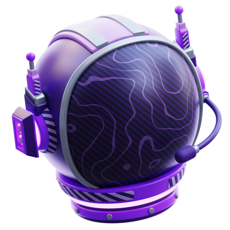 Astronout Helmet  3D Icon