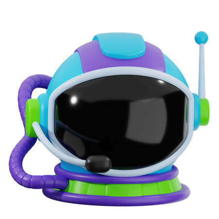 Astronout Helmet  3D Icon