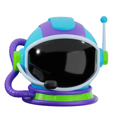 Astronout Helmet  3D Icon