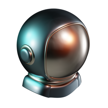 Astronout Helmet  3D Icon