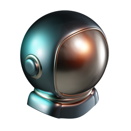 Astronout Helmet  3D Icon