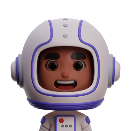 Astronauta  3D Icon